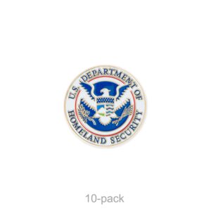 DHS Metal Emblems (10 pk)
