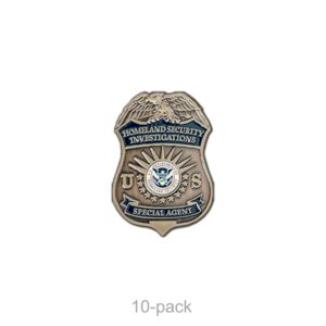 HSI Metal Emblems (10 pk)
