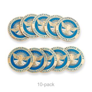 TSA Metal Emblems (10 pk)
