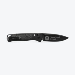 Bugout Folding Knife by Benchmade - DHS - Black/Black