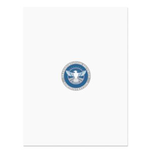 Two-Pocket Linen Folder (White) (TSA)