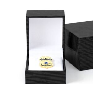 HSI Intelligence Badge Lapel Pin - Black Box +$10