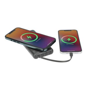 Alternative view of Solekick 10K Magclick Wireless Power Bank - ICE
