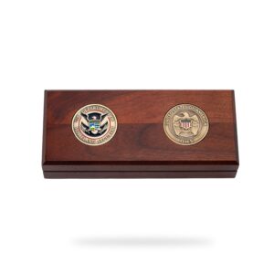 2 Coin Presentation Pen Box (DHS)