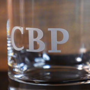 Alternative view of CBP Rocks Glass