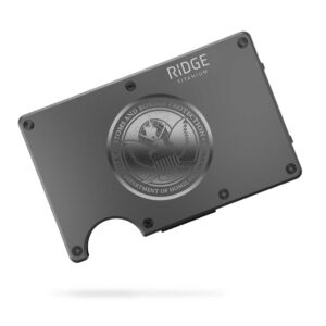 Alternative view of Ridge Wallet 2.0 Titanium (CBP)