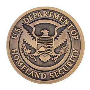 Alternative view of TSA Core Values Medallion (color-filled)