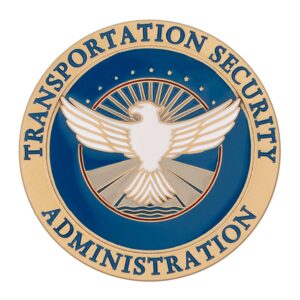 Alternative view of TSA Insignia Challenge Coin (Brass)