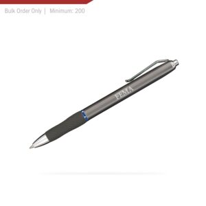 Sharpie® S-Gel Metal Gunmetal Barrel - FEMA - Blue Accent / Blue Ink