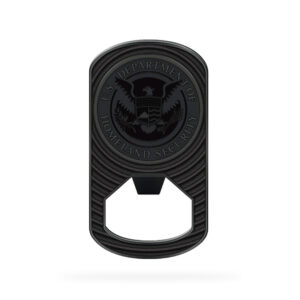Alternative view of Dog Tag/Bottle Opener Coin - Blackout Series (TSA)